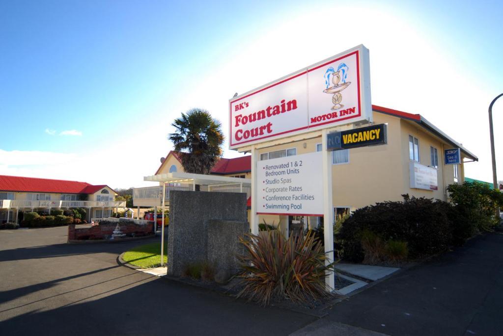 Bk'S Fountain Court Motel Napier Luaran gambar